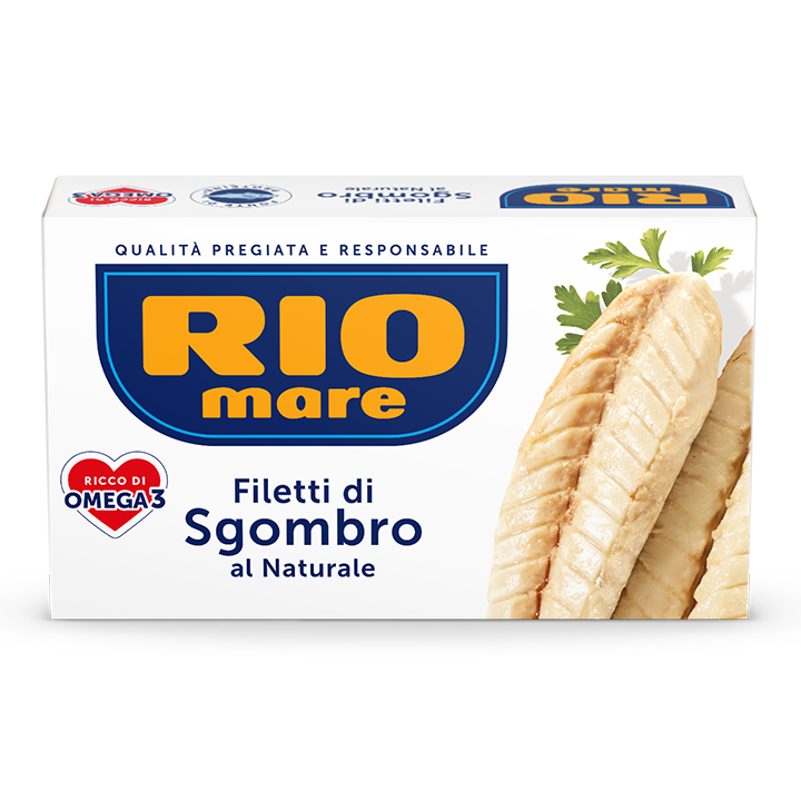 Rio Mare Filetti di sgombro al naturale