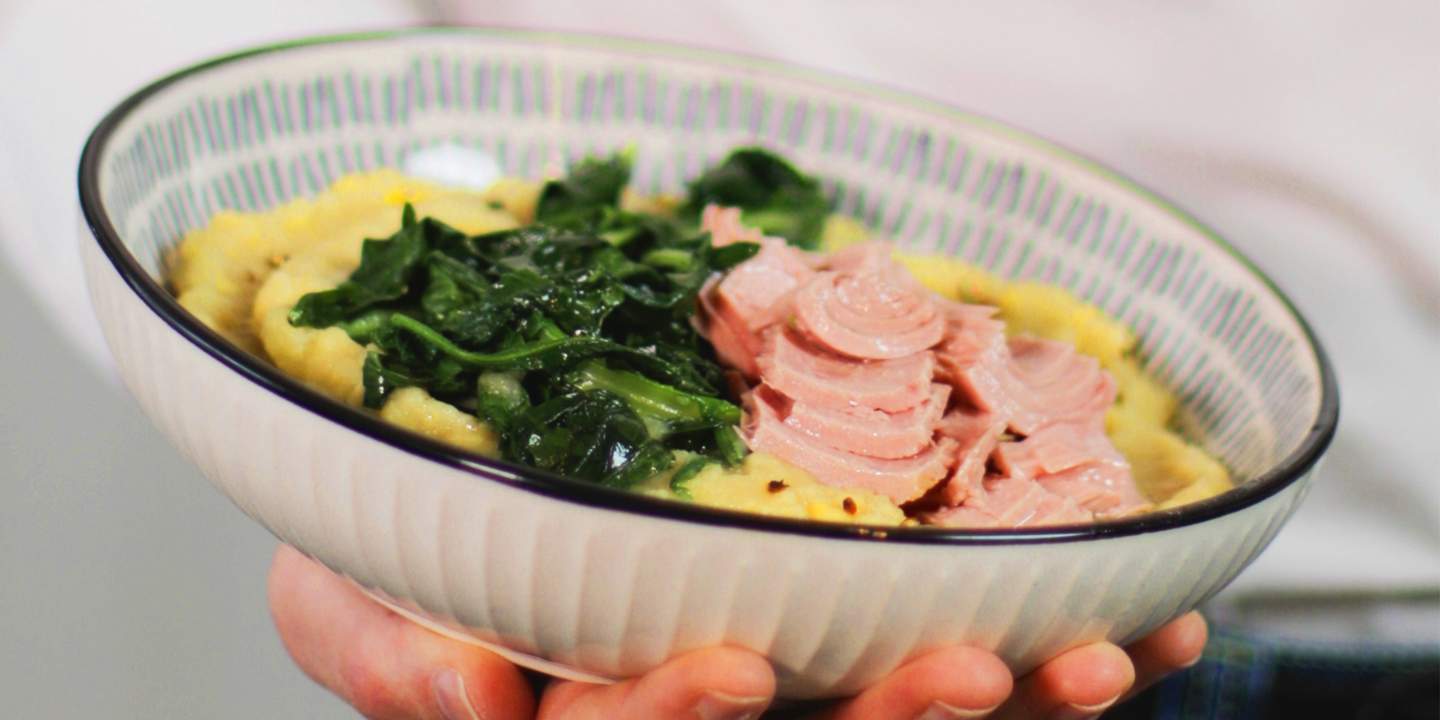 Tonno, fave e cicoria