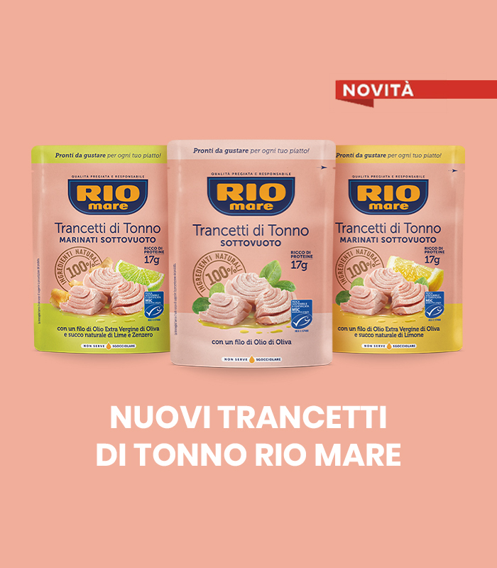 Nuovi trancetti di Tonno Rio Mare